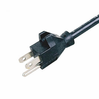 FT-3K NEMA 5-15P PLUG UL E322665 POWER CORDS