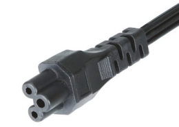 JT4 IEC 60320 C5 STRAIGHT CONNECTOR UL E322665