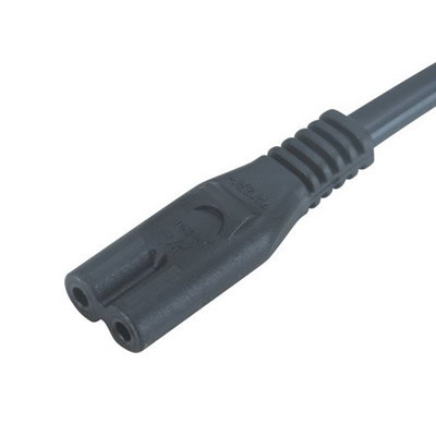 ST2 IEC 60320 C7 STRAIGHT CONNECTOR UL E322665