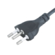 INMETRO Certified Brazil JFB-3A 3 Pin Power Plug 10A 250V Cord Assembly - Ningbo Jiajie Electronics Co., Ltd. INMETRO Certified Brazil JFB-3A 3 Pin Power Plug 10A 250V Cord Assembly