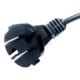 Model PBB-10 CCC 2-Pin Power Cord, 10A 250V PVC Cable