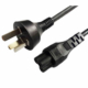 Model PSB-10B to C5 CCC Power Cord, 3-Pin PVC Cable - Ningbo Jiajie Electronics Co., Ltd. Model PSB-10B to C5 CCC Power Cord, 3-Pin PVC Cable