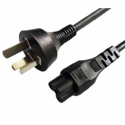 Model PSB-10B to C5 CCC Power Cord, 3-Pin PVC Cable
