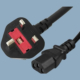 Model JF-06A UK BS1363 Power Cord, 3-Pin PVC 10A 250V Cable