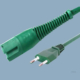 Model XZ-1 Italy IMQ Vacuum Cleaner Power Cord, 2-Pin PVC