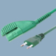 Model XZ-2 Italy IMQ Vacuum Cleaner Power Cord, 2-Pin PVC
