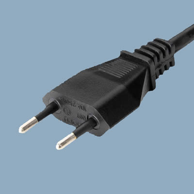 Model YDL-01 Italy IMQ Power Cord, 2-Pin PVC 10A 250V - Ningbo Jiajie Electronics Co., Ltd. Model YDL-01 Italy IMQ Power Cord, 2-Pin PVC 10A 250V