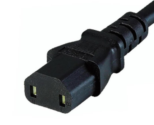 IEC 60320 C17 Connector, Black PVC Non-Polarized Power Plug for Electronics - Ningbo Jiajie Electronics Co., Ltd. IEC 60320 C17 Connector, Black PVC Non-Polarized Power Plug for Electronics