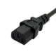 IEC 60320 C13 Connector, Black PVC Standard Power Cord Plug for Computers - Ningbo Jiajie Electronics Co., Ltd. IEC 60320 C13 Connector, Black PVC Standard Power Cord Plug for Computers