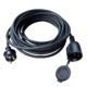 IP44 Outdoor Schuko Extension Cord, Rubber, 16A 250V, CEE 7/7, CE GS