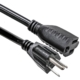 UL Listed NEMA 5-15 Extension Cord, PVC, 15A 125V, Indoor Outdoor