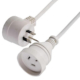 SAA AU 3-Pin Piggyback Extension Cord, PVC, 10A 250V, AS/NZS 3112